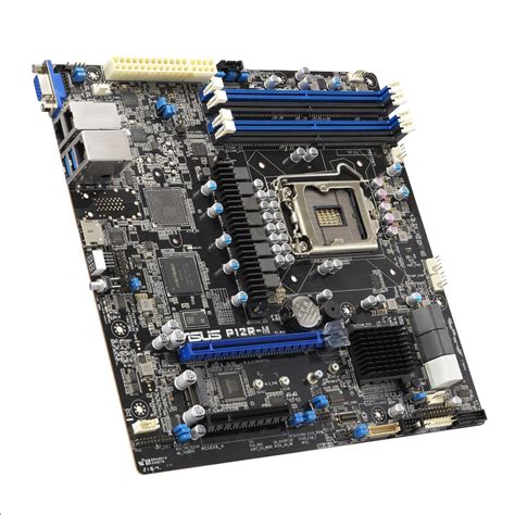 ASUS Svr MB P12R-M/LGA-1200;C252;MICROATX; 4*DIMM; 1*PCIe x8 slot; 1*PCIe 16 slot; 6*SATA ports; 1*M2; 2 x Intel® I210AT + 1 x M